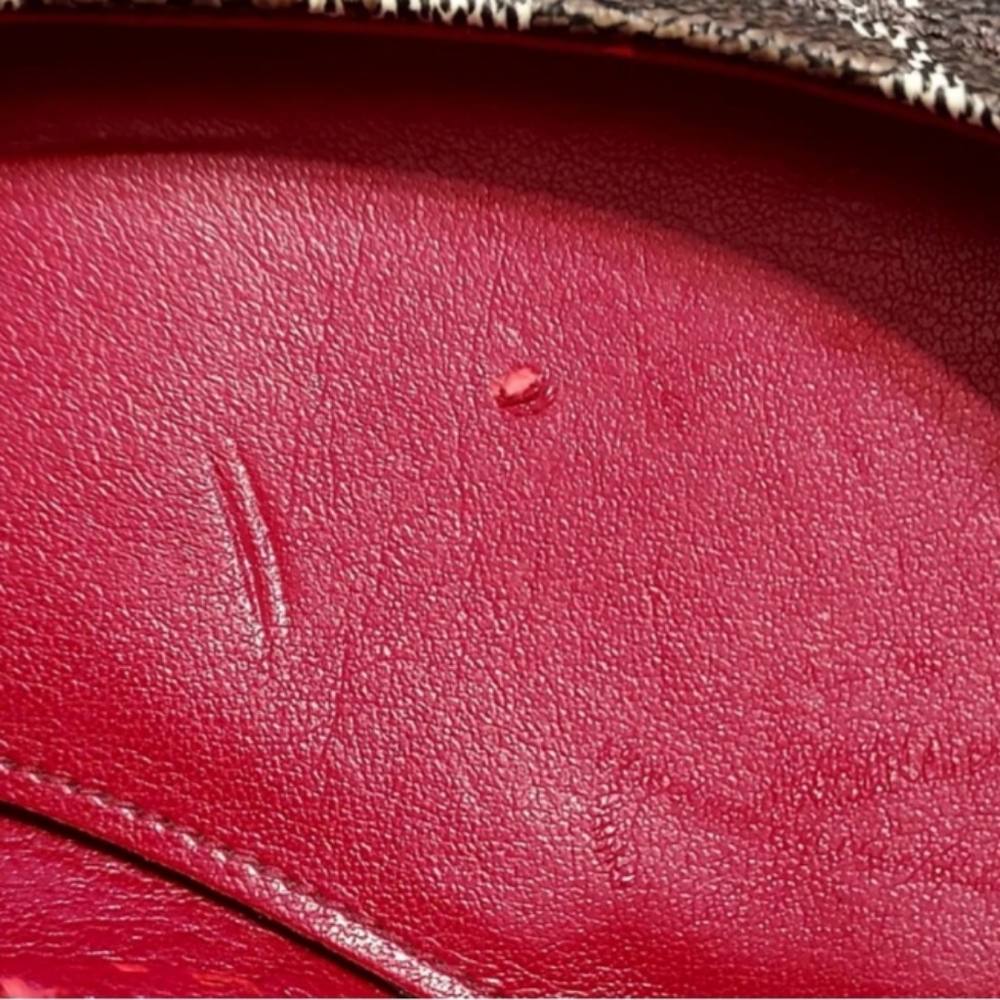 Coach Chelsea Signature Logo Leather Ballet Flats Brown white 7.5 NWOB - Picture 9 of 9